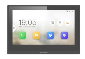 Δικτυακή οθόνη Touch Screen 7" εσωτερικού χώρου ανάλυσης 1024x600 μεταλλικό πλαίσιο.
