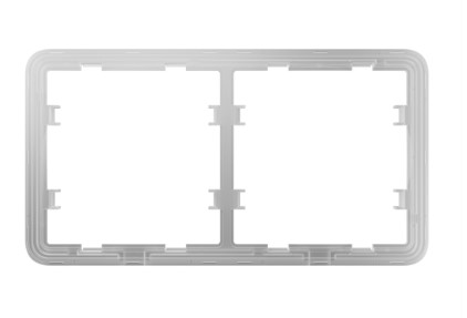 Πλαίσιο δύο θέσεων για ασύρματους διακόπτες ελέγχου φωτισμού.